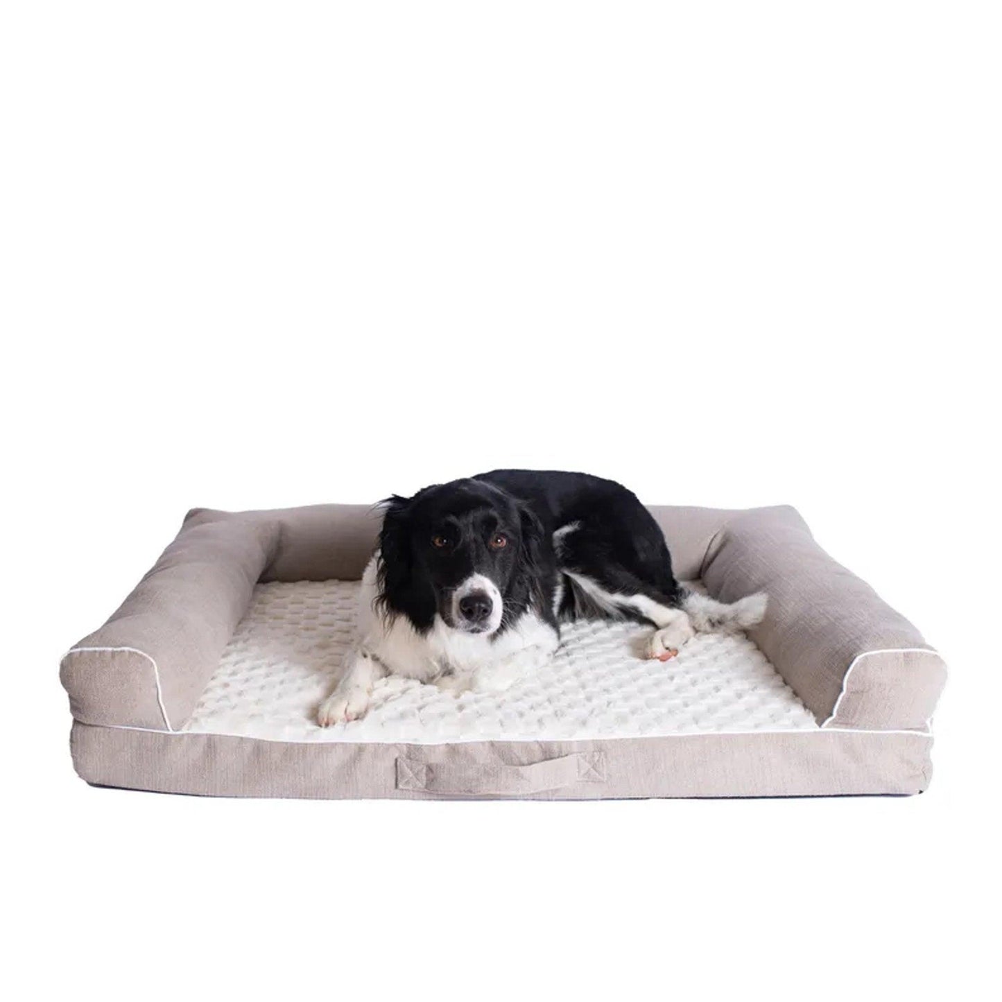 Armarkat Memory Foam Bolstered Pet Bed - Medium 35x28x8